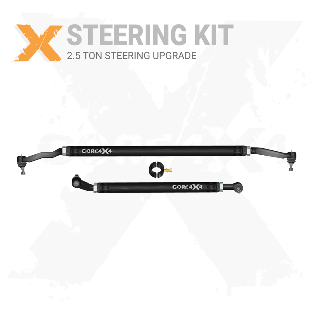 Dodge Ram 2500 03-07 2pc Heavy-Duty Tie Rod, Drag Link Steering Kit 
