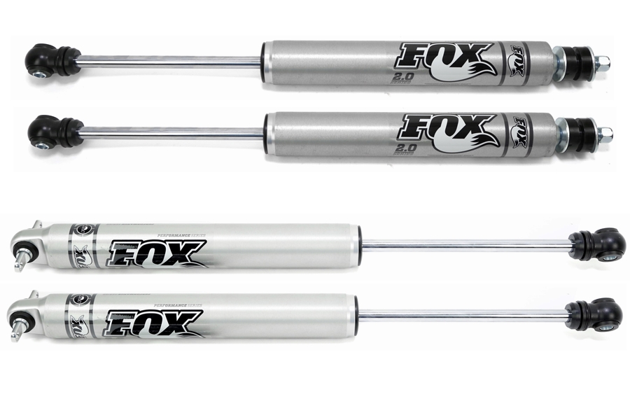 Jeep JK Fox 2.0 Performance Shock Kit 1.5"-3.5" Lift