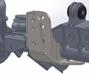 Raised Tracbar Bracket For TJ/XJ D30 Front Axle Artec Industries