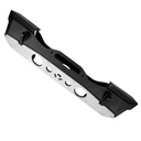 Nighthawk Front Bumper w- Aluminum Skid for JK, JL, & JT - Black Powdercoat