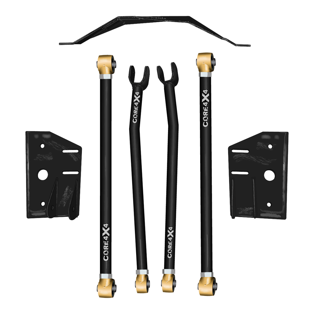 Jeep Grand Cherokee ZJ 93-98 7pc Crawl Series Heavy-Duty Front Adjustable Long Arm Upgrade Kit
