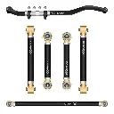 Ram 2500 14-24 6pc Front-Rear Adjustable Control Arms, Track Bar Kit