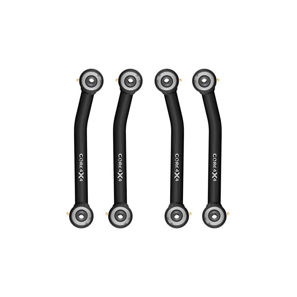 Jeep Wrangler TJ 97-06 LJ 04-06 4pc Crawl Series Fixed Length Lower Control Arm Kit