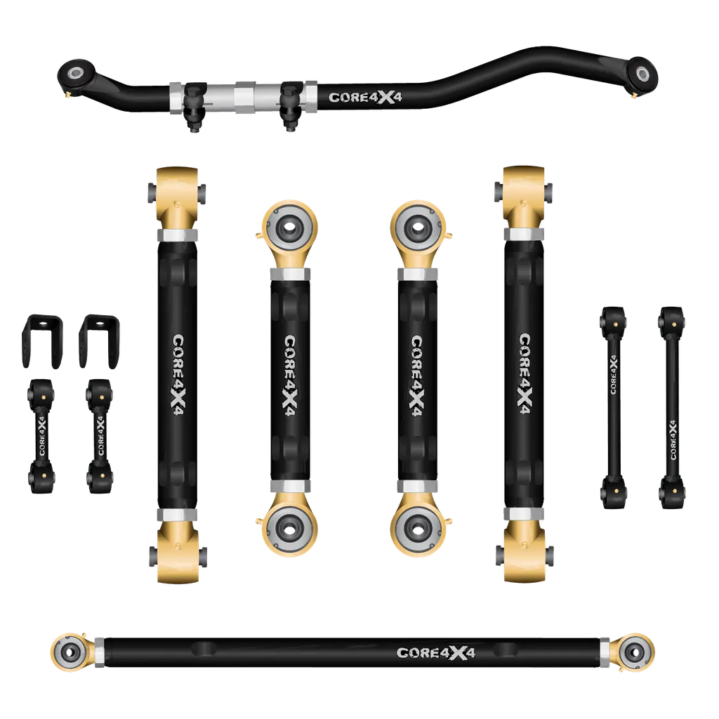 Ram 2500 14-24 10pc Adjustable Control Arms, End Links, Track Bars Kit