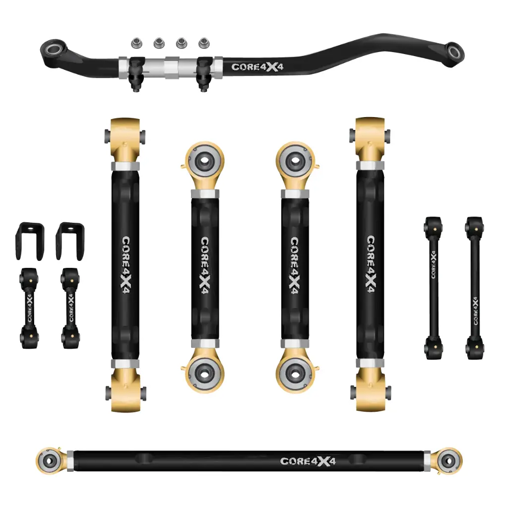 Ram 2500 14-24 10pc Adjustable Control Arms, End Links, Track Bars Kit