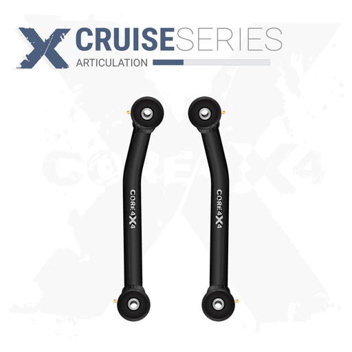 [CRS-J-XJMJ-FXD-FL2] Jeep Cherokee XJ 84-01 MJ 86-92 2pc Cruise Series Fixed Length Front Lower Control Arms 