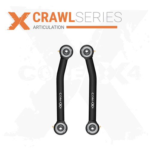 [CRL-J-XJMJ-FXD-FL2] Jeep Cherokee XJ 84-01 MJ 86-92 2pc Crawl Series Fixed Length Front Lower Control Arms