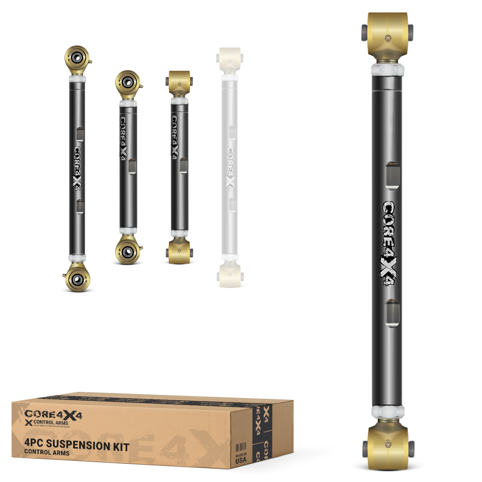 Ford Bronco 21+ 4pc Rear Adjustable Control Arms Kit