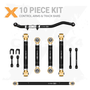 Ram 2500 14-24 10pc Adjustable Control Arms, End Links, Track Bars Kit