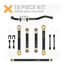 Ram 2500 14-24 10pc Adjustable Control Arms, End Links, Track Bars Kit
