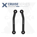 Jeep Wrangler TJ 97-06 LJ 04-06 2pc Cruise Series Fixed Length Front Lower Control Arms