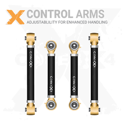 Ram 2500 14-24 4pc Rear Adjustable Control Arm Kit