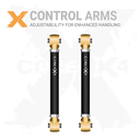 Ram 2500 14-24 2pc Rear Lower Adjustable Control Arms
