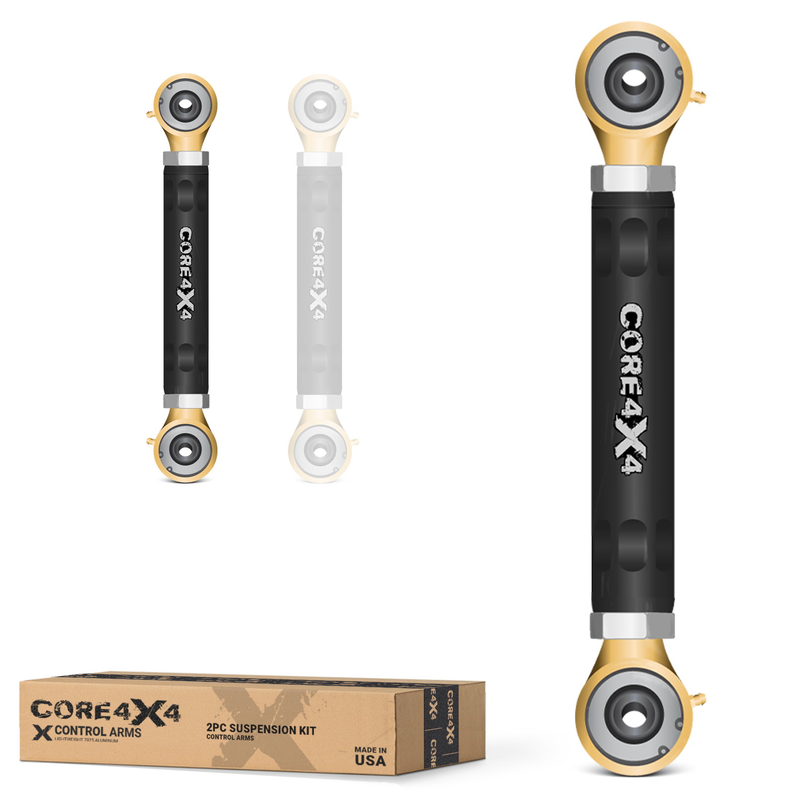 Ram 2500 14-24 2pc Rear Upper Adjustable Control Arms