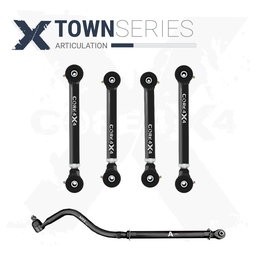 Dodge Ram 3500 00-02 5pc Town Series Front Adjustable Control Arm, Track Bar Kit