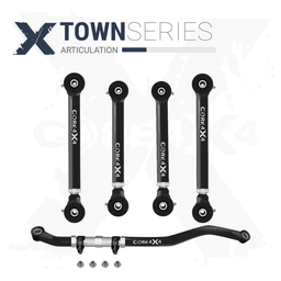 Dodge Ram 3500 08-09 5pc Town Series Front Adjustable Control Arm, Track Bar Kit