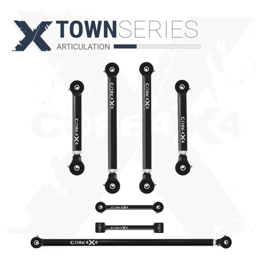 [TWN-R-15-2009-K7] Ram 1500 09+ 7pc Town Series Rear Adjustable Control Arm, Track Bar, End Link Kit