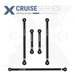 Toyota FJ Cruiser 07-14 5pc Cruise Series Rear Adjustable Control Arm, Track Bar Kit