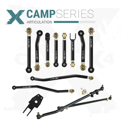 Jeep Grand Cherokee ZJ 93-98 12pc Camp Series Adjustable Control Arm, Track Bar, Steering Kit