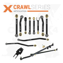 Jeep Grand Cherokee ZJ 93-98 12pc Crawl Series Adjustable Control Arm, Track Bar, Steering Kit
