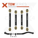 Dodge Ram 2500 03-07 5pc Tow Series Front Adjustable Control Arm, Track Bar Kit