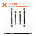 Toyota 4Runner 96-02 5pc Crawl Series Rear Adjustable Control Arm, Track Bar Kit