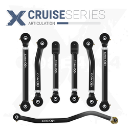 Jeep Grand Cherokee WJ 99-04 7pc Cruise Series Adjustable Control Arm, Track Bar Kit