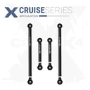 Toyota 4Runner 03-24 4pc Cruise Series Rear Adjustable Control Arm Kit