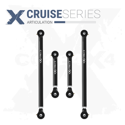 Toyota FJ Cruiser 07-14 4pc Cruise Series Rear Adjustable Control Arm Kit