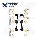 Dodge Ram 2500 03-07 2pc Town Series Front Fixed Length End Links