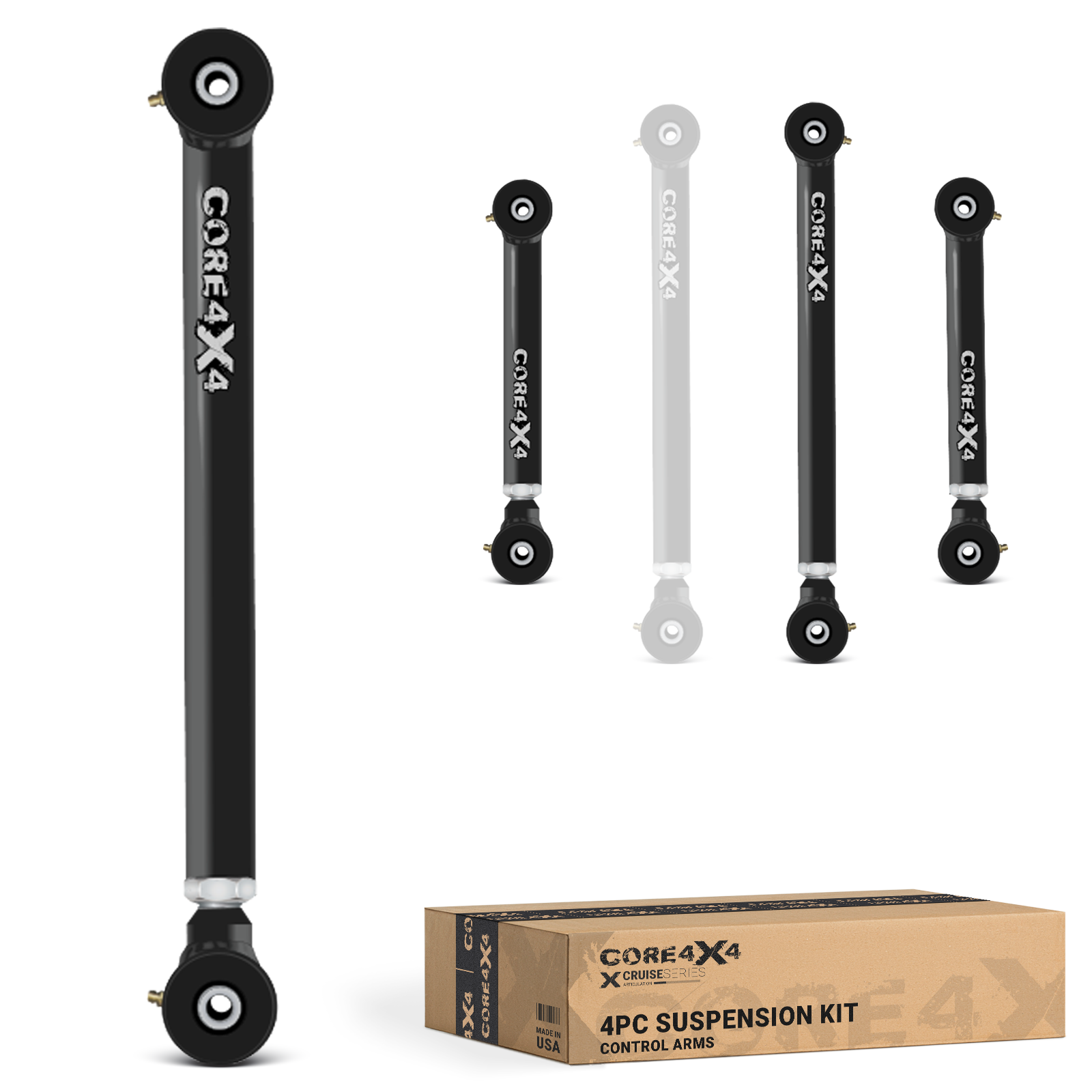Toyota 4Runner 96-02 4pc Cruise Series Rear Adjustable Control Arm Kit