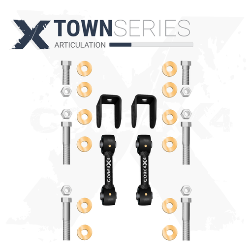 [TWN-D-25-2008-FEL2] Dodge Ram 2500 08-09 2pc Town Series Front Fixed Length End Links