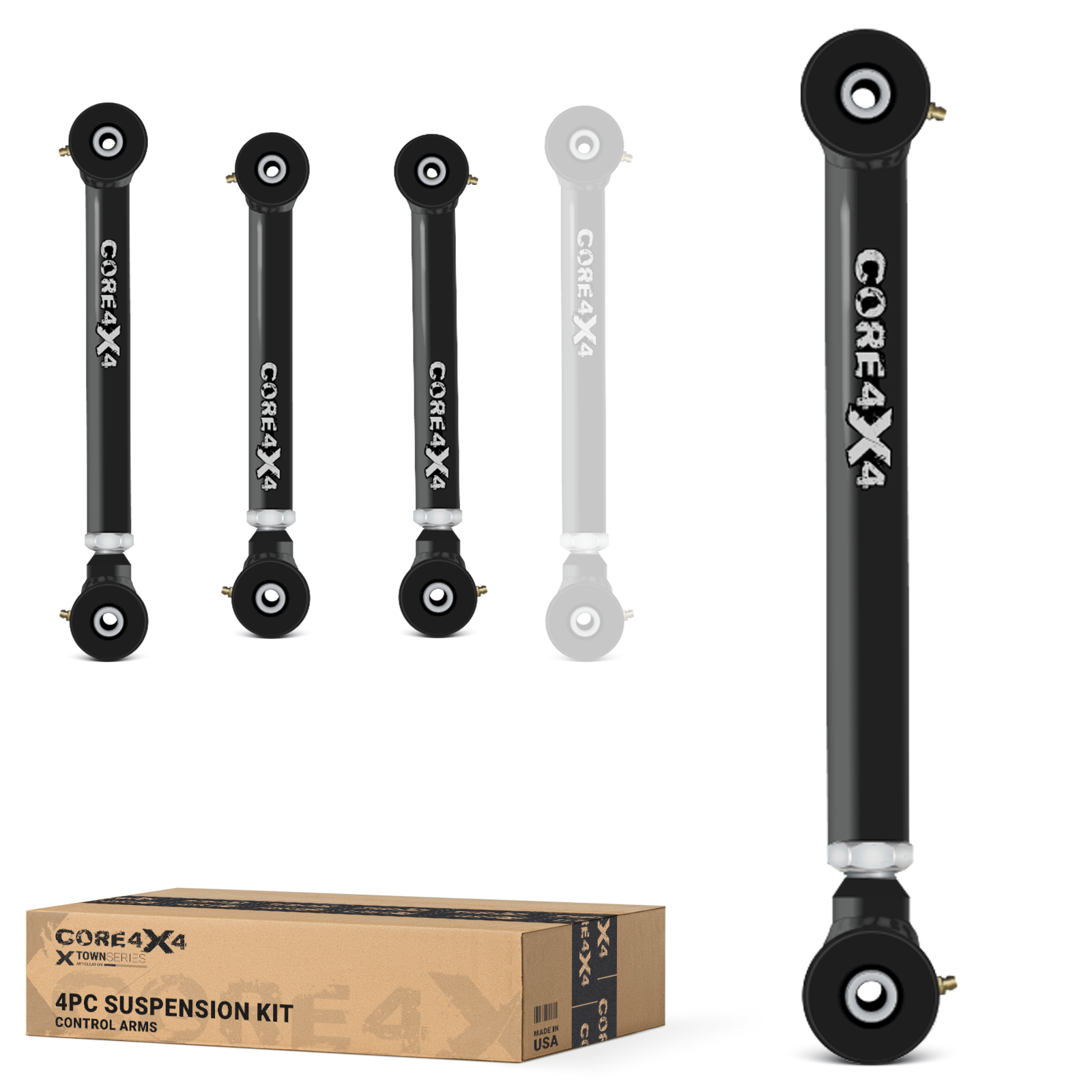 Dodge Ram 1500 94-99 4pc Town Series Front Adjustable Control Arm Kit