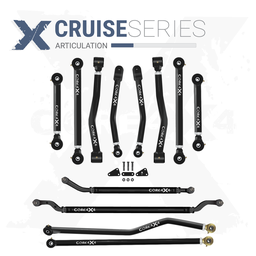 Jeep Gladiator JT 20+ 12pc Cruise Series Adjustable Control Arm, Track Bar, Steering Kit