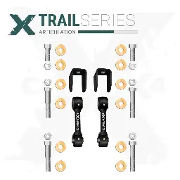 Dodge Ram 2500 03-07 2pc Trail Series Front Fixed Length End Links
