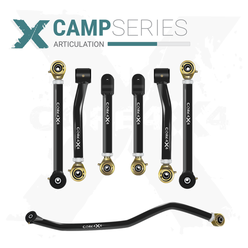[CMP-J-WJ-K7] Jeep Grand Cherokee WJ 99-04 7pc Camp Series Adjustable Control Arm, Track Bar Kit