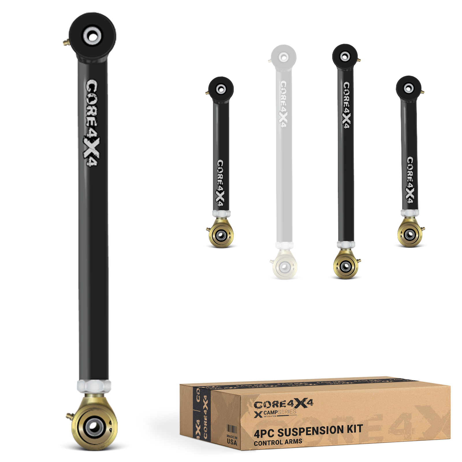 Ford Bronco 21+ 4pc Camp Series Rear Adjustable Control Arm Kit