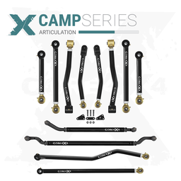 Jeep Gladiator JT 20+ 12pc Camp Series Adjustable Control Arm, Track Bar, Steering Kit