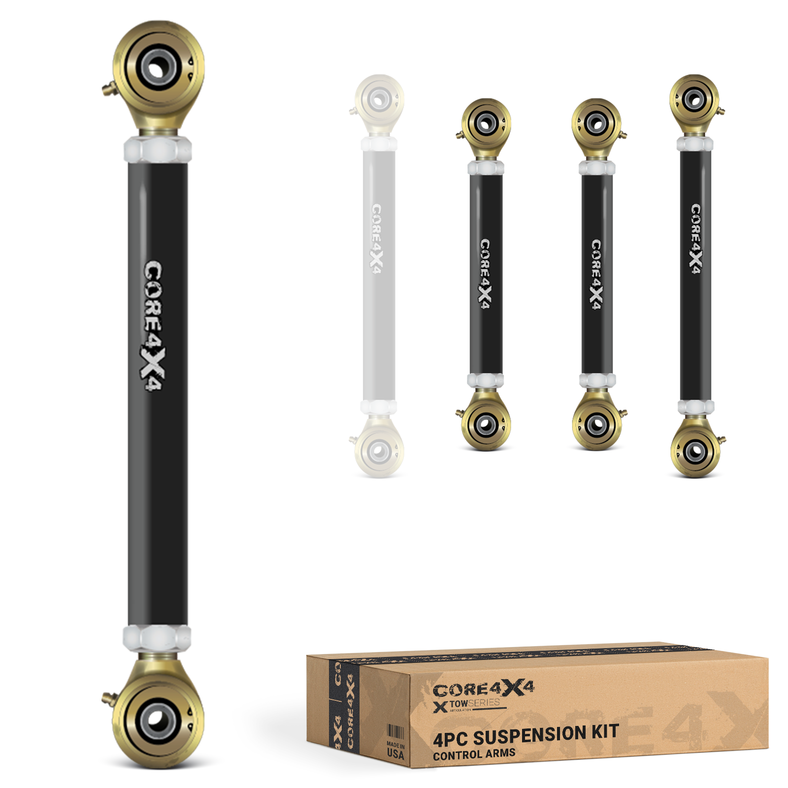 Dodge Ram 3500 03-07 4pc Tow Series Front Adjustable Control Arm Kit