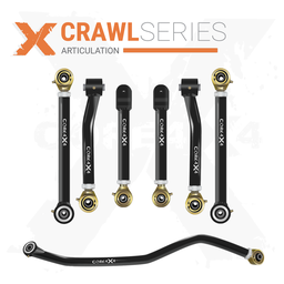 Jeep Grand Cherokee WJ 99-04 7pc Crawl Series Adjustable Control Arm, Track Bar Kit
