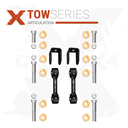 Dodge Ram 2500 08-09 2pc Tow Series Front Fixed Length End Links