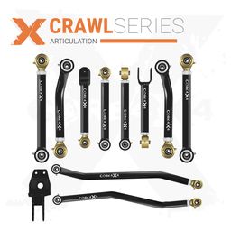 Jeep Grand Cherokee ZJ 93-98 10pc Crawl Series Adjustable Control Arm, Track Bar Kit