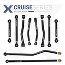 Jeep Gladiator JT 20+ 10pc Cruise Series Adjustable Control Arm, Track Bar Kit