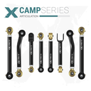 Jeep Grand Cherokee ZJ 93-98 8pc Camp Series Adjustable Control Arm Kit