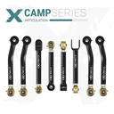 Jeep Wrangler TJ 97-06 LJ 04-06 8pc Camp Series Adjustable Control Arm Kit