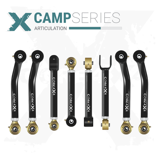 [CMP-J-TJLJ-CS8] Jeep Wrangler TJ 97-06 LJ 04-06 8pc Camp Series Adjustable Control Arm Kit