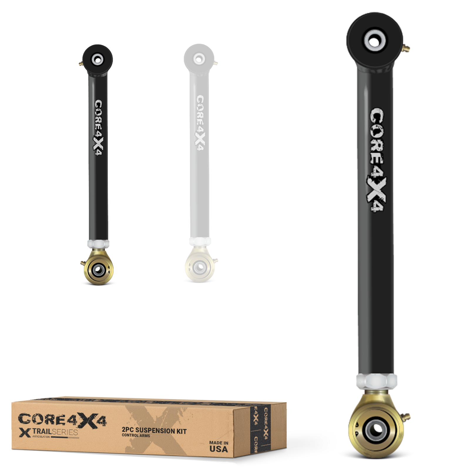 Dodge Ram 1500 00-02 2pc Trail Series Front Lower Adjustable Control Arms