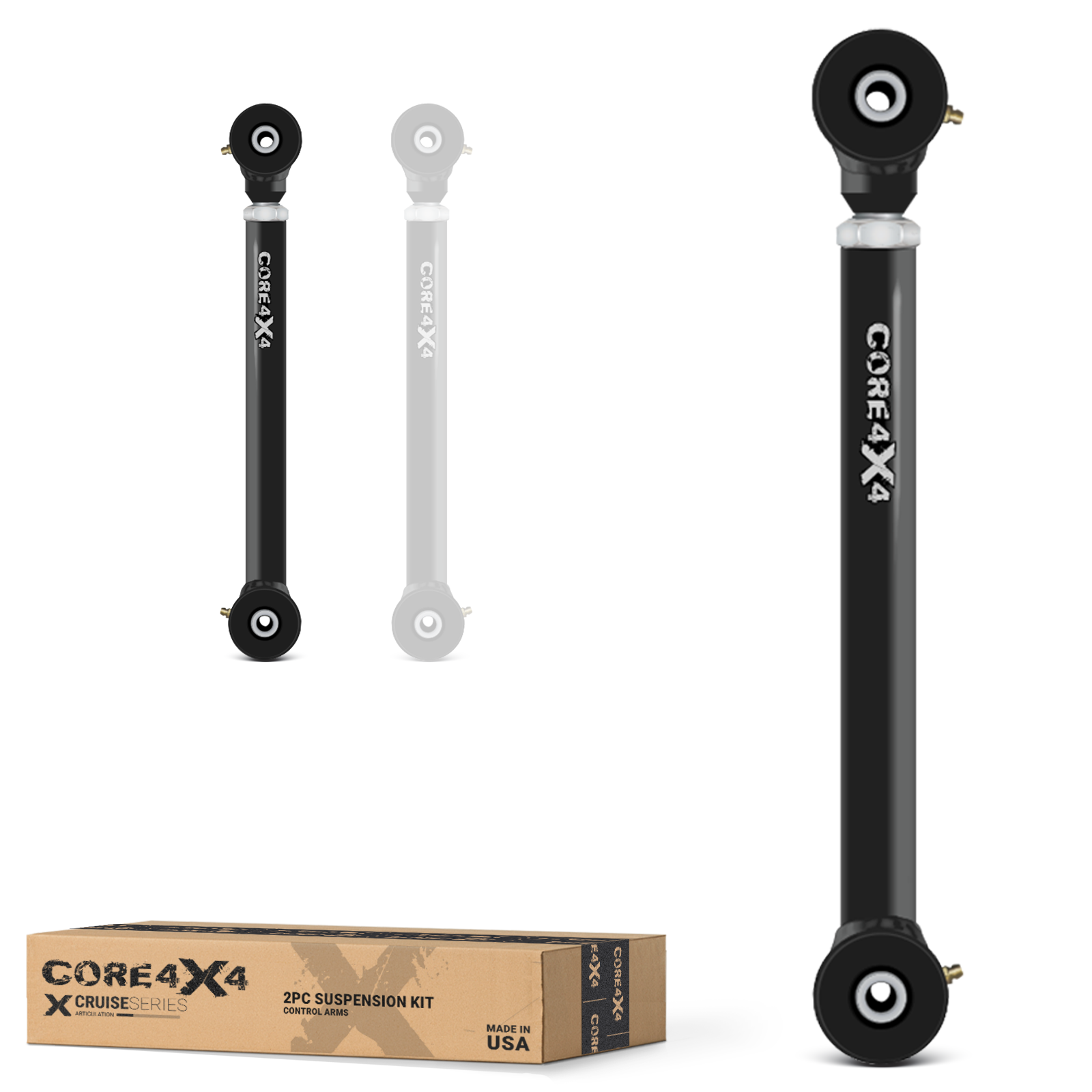 Jeep Grand Cherokee WK 05-10 2pc Cruise Series Rear Lower Adjustable Control Arms