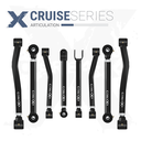 Jeep Wrangler JK / JKU 07-18 8pc Cruise Series Adjustable Control Arm Kit