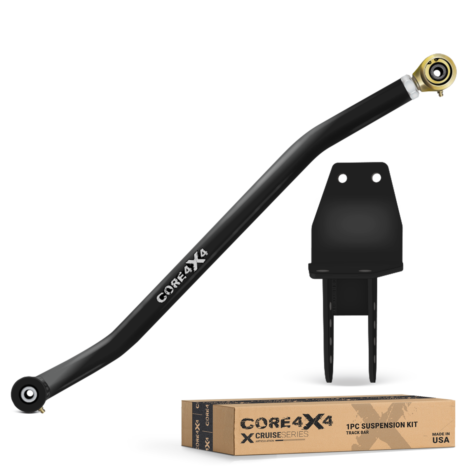 Jeep Cherokee XJ 84-01 MJ 86-92 Cruise Series Front Heavy-Duty Adjustable Track Bar Kit